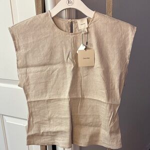 Calvin Klein Women's Tan Blouse